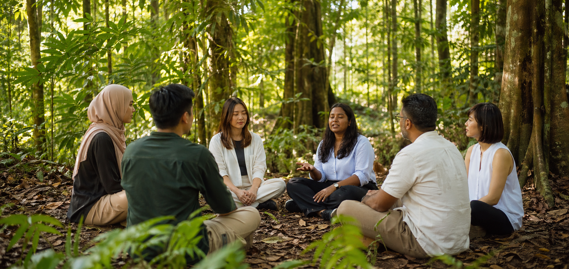 esg training malaysia korporat terapi alam hutan
